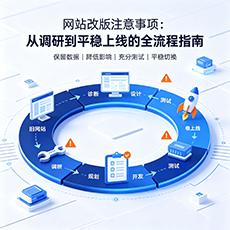 马鞍山建站-网站改版注意事项：从调研到平稳上线的全流程指南