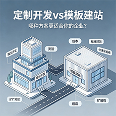 马鞍山建站-定制开发vs模板建站：哪种方案更适合你的企业？