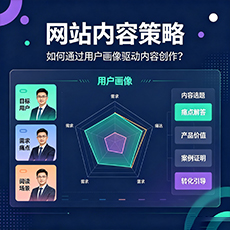 马鞍山建站-网站内容策略：如何通过用户画像驱动内容创作？