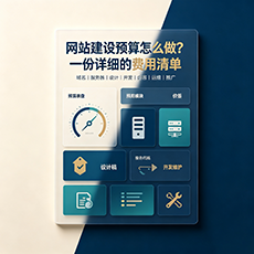 马鞍山建站-网站建设预算怎么做？一份详细的费用清单