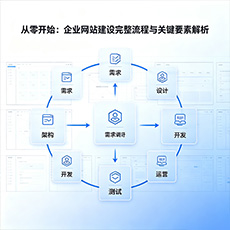 马鞍山建站-从零开始：企业网站建设完整流程与关键要素解析